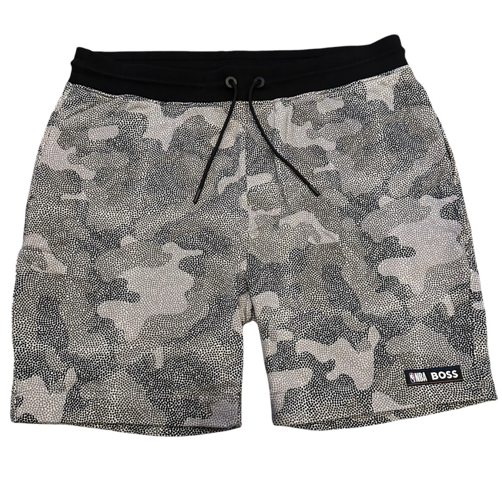 NBA X Hugo Boss Logo Gear Slam Camo Shorts Size XXL
